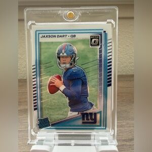 2025 Panini Donruss Optic - Rated Rookie Jaxson Dart #273 Holo Prizm (RC)